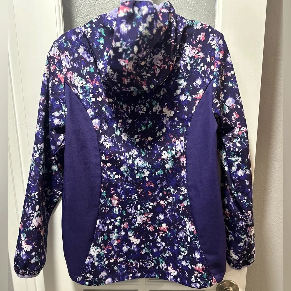 Girls Purple Free Country Coat - Picture 8 of 9
